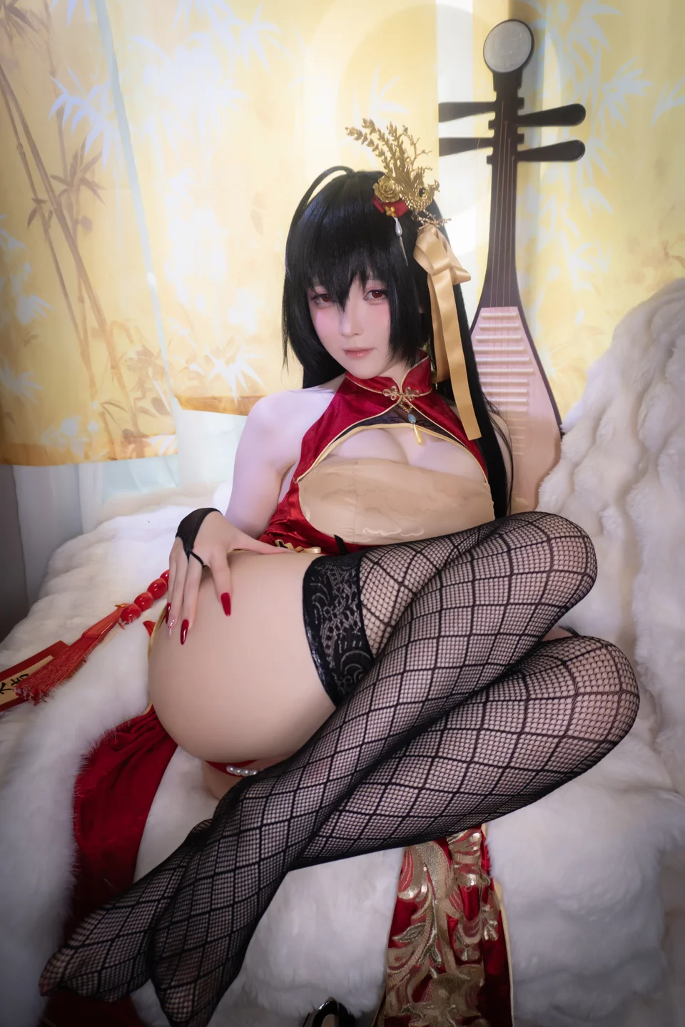 一小央泽 - 大凤旗袍 [103P,2V-2.18GB] tg@simisebaisi 【丝足阁】025.webp